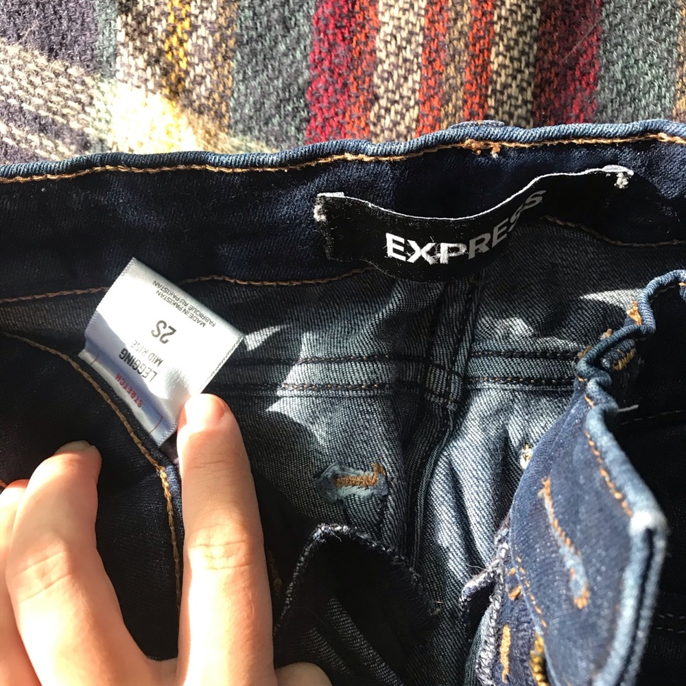 👖Express Mid-raise Jeans 👖 - Picture 5 of 5